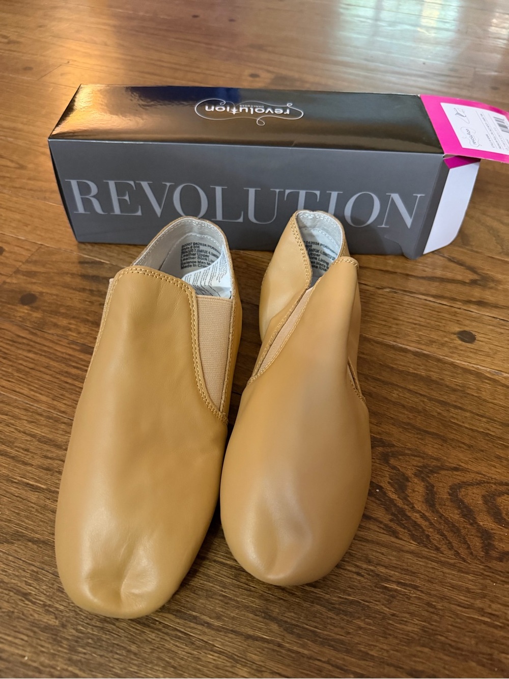 Revolution Dark Tan Pull-On Jazz Boot